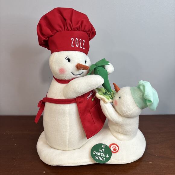 Hallmark Other - Hallmark Jingle Pals Snowmen Can’t Wait For Cookies Animated Musical Plush 2022